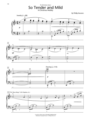 Piano Recital Showcase: Christmas Eve Solos - Piano - Book