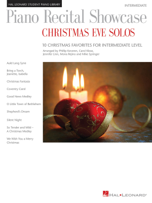 Hal Leonard - Piano Recital Showcase: Christmas Eve Solos Piano Livre