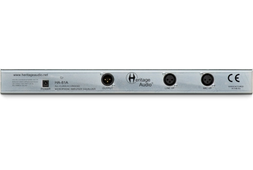 HA-81A Elite Channel Strip Microphone Preamp and EQ