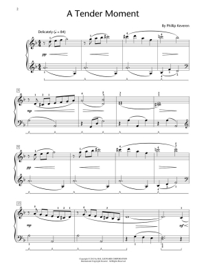 A Tender Moment - Keveren - Piano - Sheet Music