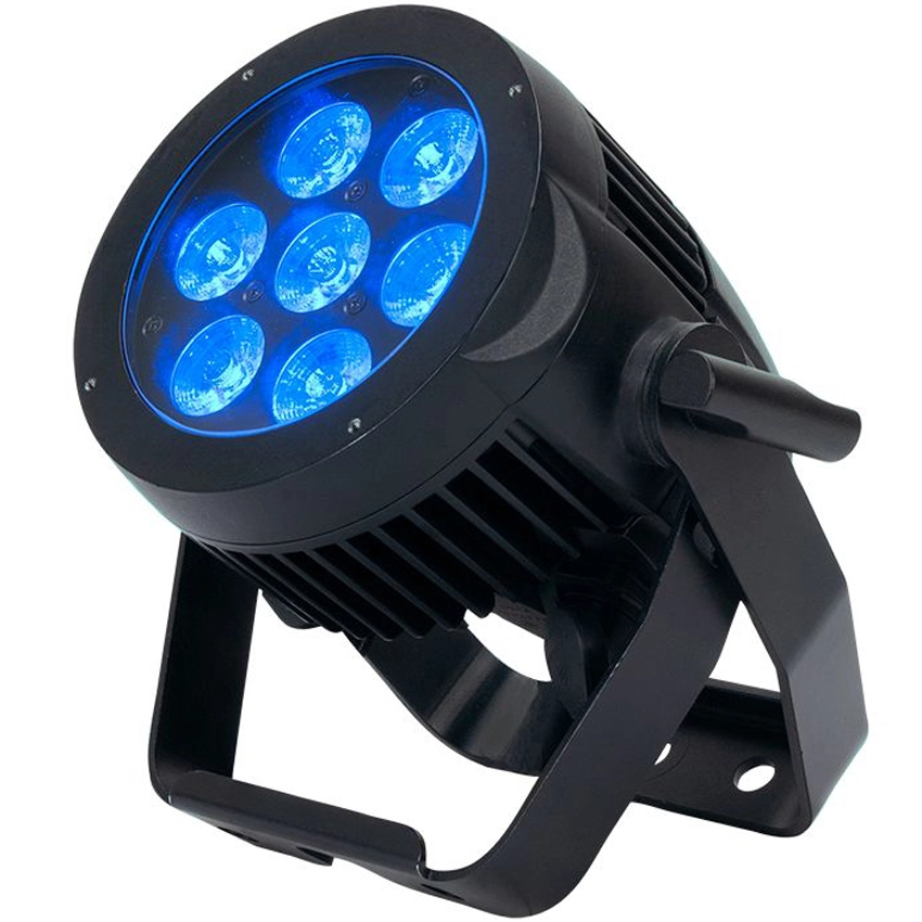 7P HEX IP65 LED Par with RGBAW+UV