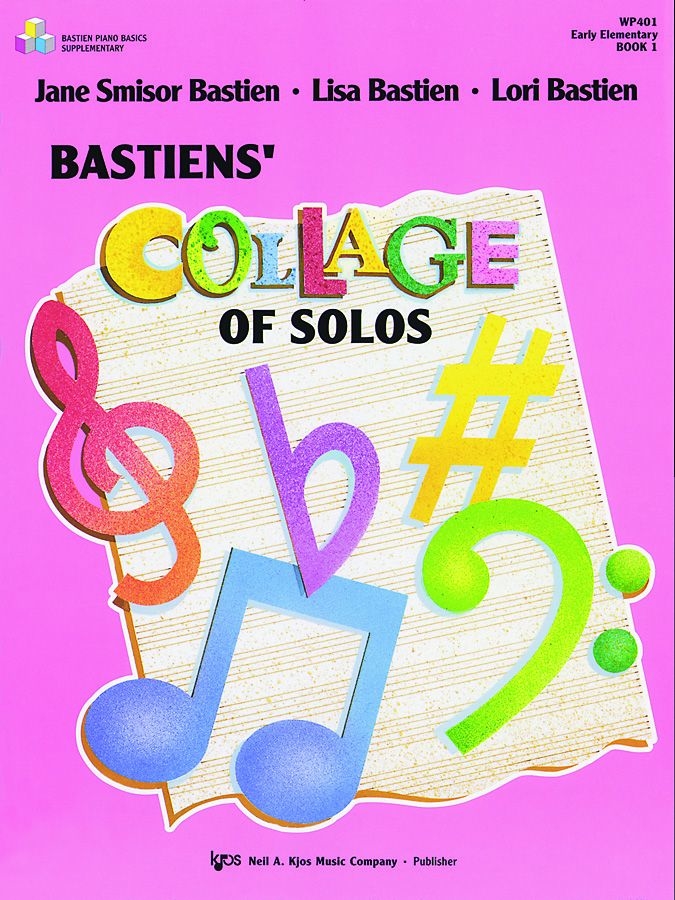Collage Of Solos, Book 1 - Bastien - Piano - Book