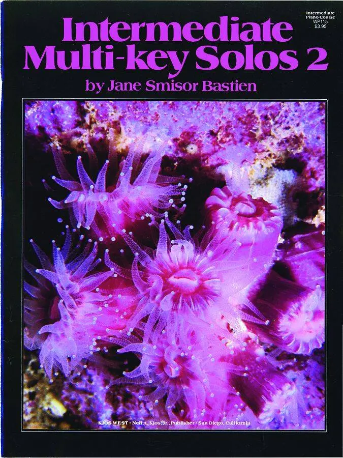 Intermediate Multi-Key Solos, Level 2 - Bastien - Piano - Book