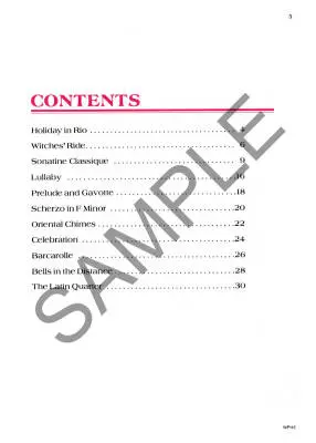 Intermediate Multi-Key Solos, Level 2 - Bastien - Piano - Book
