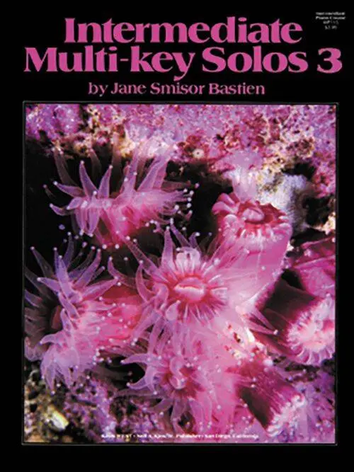 Intermediate Multi-Key Solos, Level 3 - Bastien - Piano - Book