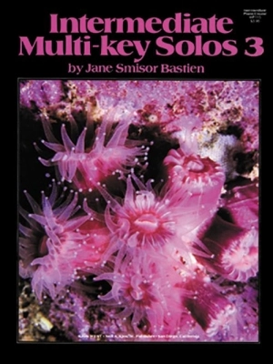 Kjos Music - Intermediate Multi-Key Solos, Level 3 - Bastien - Piano - Book