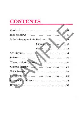 Intermediate Multi-Key Solos, Level 3 - Bastien - Piano - Book