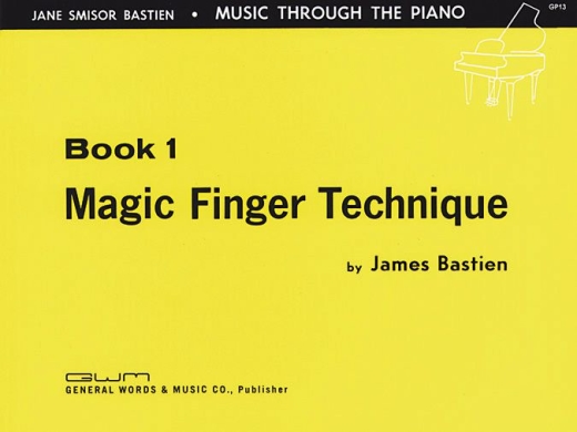 Kjos Music - Magic Finger Technique, Book 1 - Bastien - Piano - Book