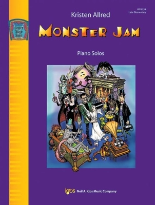 Kjos Music - Monster Jam - Allred - Piano - Book