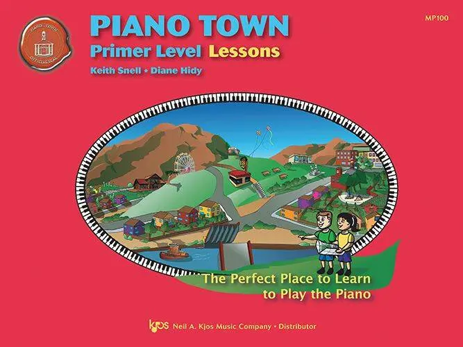 Piano Town: Lessons, Primer Level - Hidy/Snell - Piano - Book