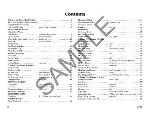 Piano Town: Lessons, Primer Level - Hidy/Snell - Piano - Book