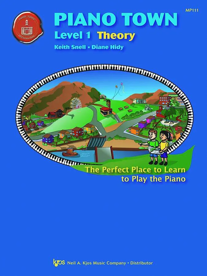 Piano Town: Theory, Level 1 - Hidy/Snell - Piano - Book