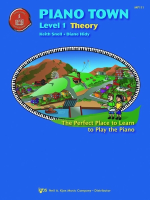 Piano Town: Theory, Level 1 - Hidy/Snell - Piano - Book