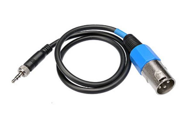 CL100 Camera Output Cable XLR Male for EK100 - 0.6m