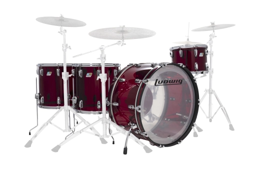 Vistalite 50th Anniversary 4-Piece Shell Pack (26,14,16,18) - Red