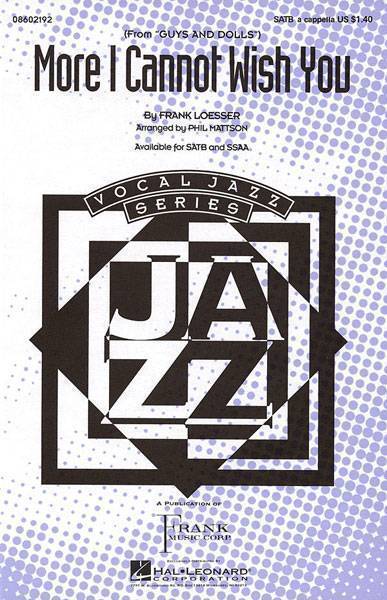 More I Cannot Wish You