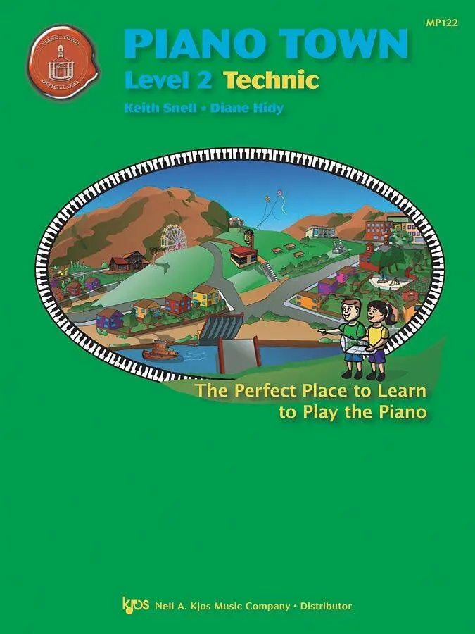 Piano Town: Technic, Level 2 - Hidy/Snell - Piano - Book