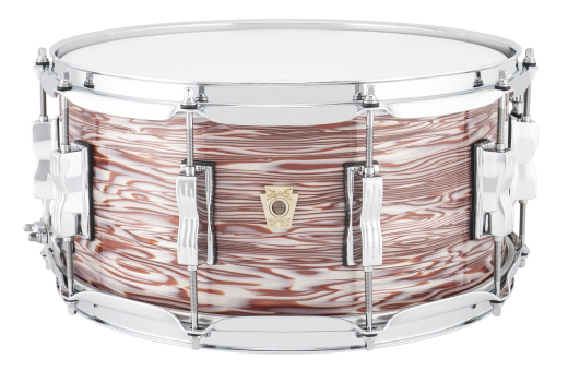 Ludwig Drums - Classic Maple 6.5x14 Snare Drum - Pink Oyster