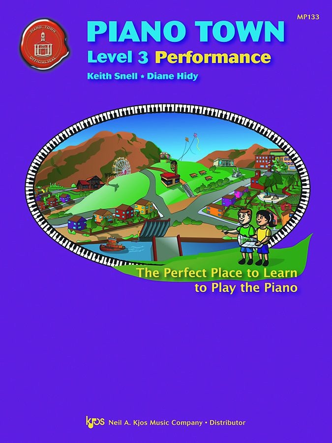 Piano Town: Performance, Level 3 - Hidy/Snell - Piano - Book