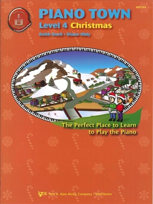 Kjos Music - Piano Town: Christmas, Level 4 - Hidy/Snell - Piano - Book