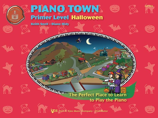 Piano Town: Halloween, Primer Level - Hidy/Snell - Piano - Book