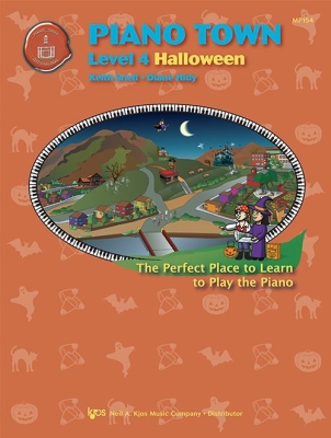 Kjos Music - Piano Town: Halloween, Level4 Hidy/Snell Piano Livre