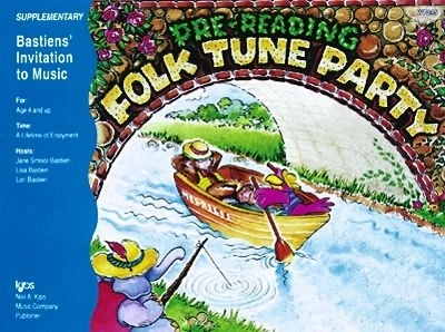 Kjos Music - Folk Tune Party, Book B - Bastien - Piano - Book