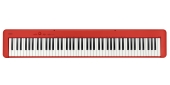 Casio - CDP-S160 88-key Digital Piano - Red