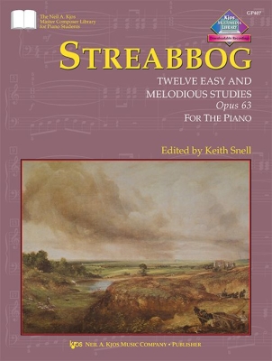 Twelve Easy And Melodious Studies, Opus 63 - Streabbog - Piano - Book/Audio Online