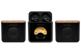 Meters - LINX Earbuds and Stereo Speaker System - Black