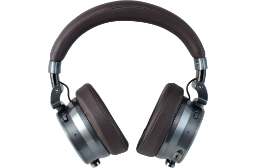 OV1B-Connect Editions Bluetooth Headphones - Silver and Brown