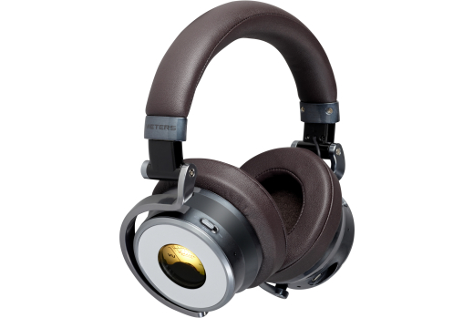 Meters - OV1B-Connect Editions Bluetooth Headphones - Silver and Brown