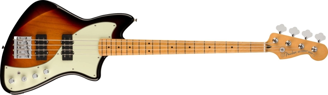 Player Plus Active Meteora Bass, Maple Fingerboard - 3-Colour Sunburst