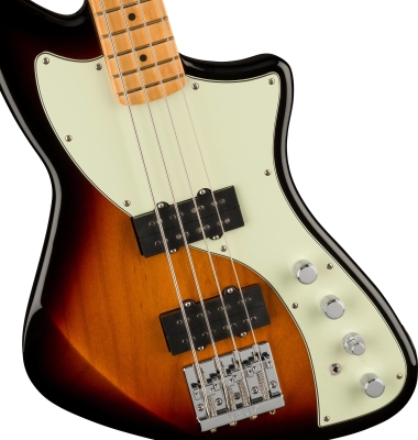 Player Plus Active Meteora Bass, Maple Fingerboard - 3-Colour Sunburst
