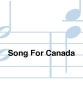 Theodore Presser - Song For Canada
