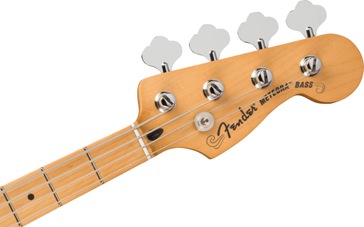 Player Plus Active Meteora Bass, Maple Fingerboard - Silverburst