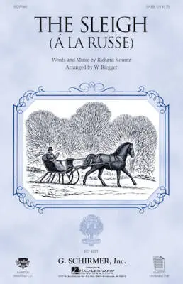 G. Schirmer Inc. - The Sleigh (A La Russe) - SSA