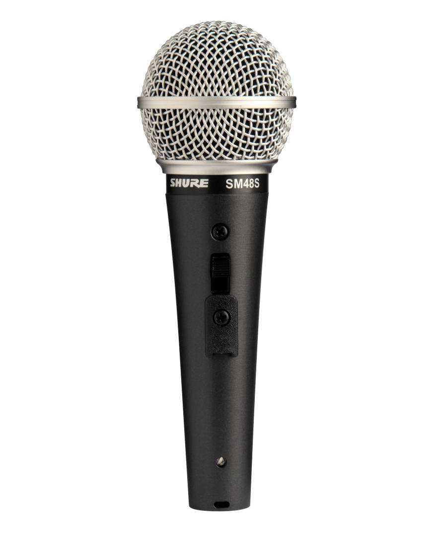 SM48S-LC Dynamic Cardioid Microphone with Lockable On/Off Switch