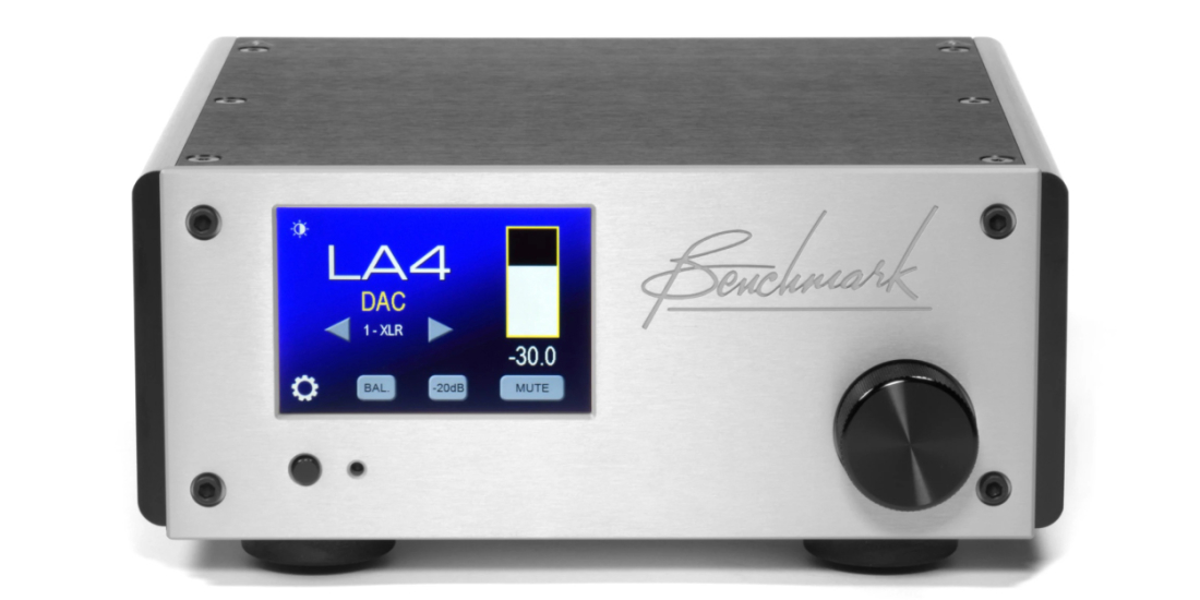 LA4 Line Amplifier with No Remote - Silver