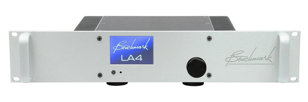 LA4 Rack Mount Amplifier with No Remote - Silver