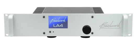 Benchmark Media - LA4 Rack Mount Amplifier with No Remote - Silver
