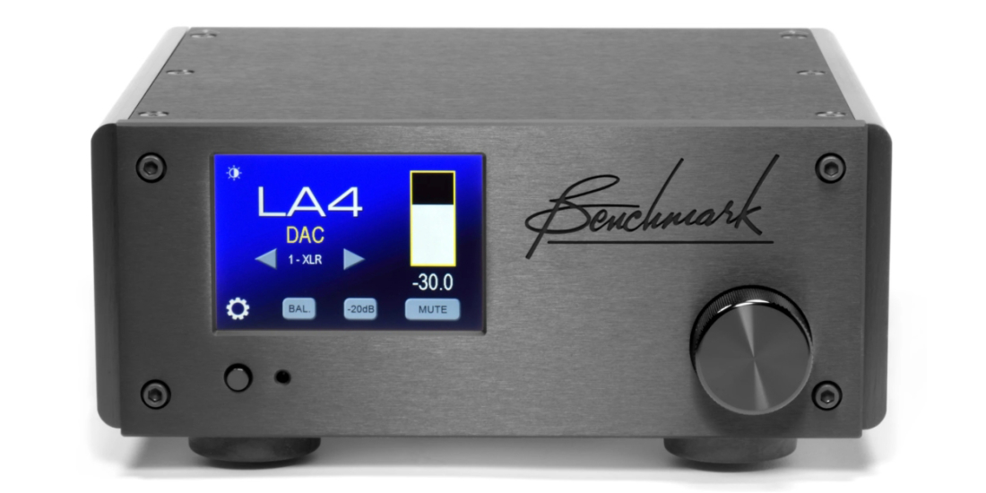 LA4 Line Amplifier with No Remote - Black