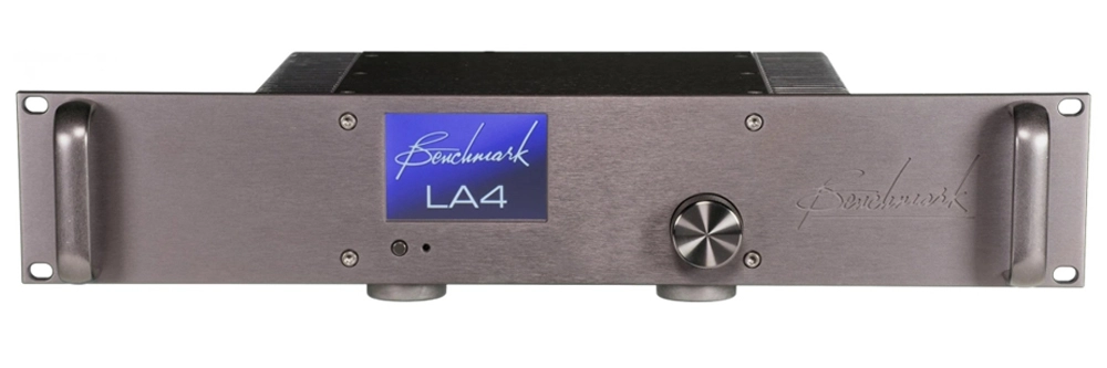 LA4 Rack Mount Amplifier with No Remote - Black