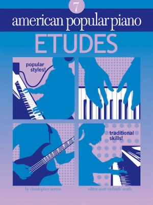 Novus Via Music Group - American Popular Piano: Level Seven, Etudes - Norton/Smith - Piano - Book