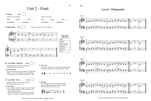 American Popular Piano: Level One, Skills - Norton/Smith - Piano - Book