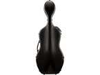 Eastman Strings - CACL30 Polycarbonate Cello Case with Wheels - Black