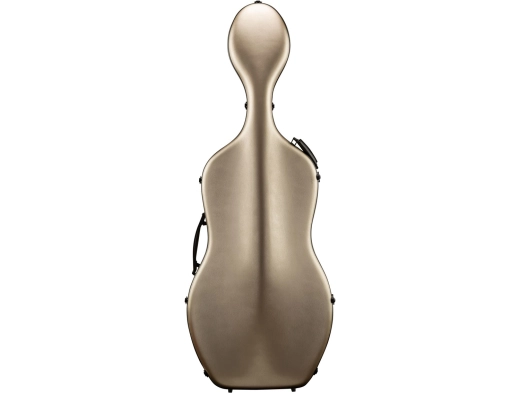 Eastman Strings - CACL30 Polycarbonate Cello Case with Wheels - Gold