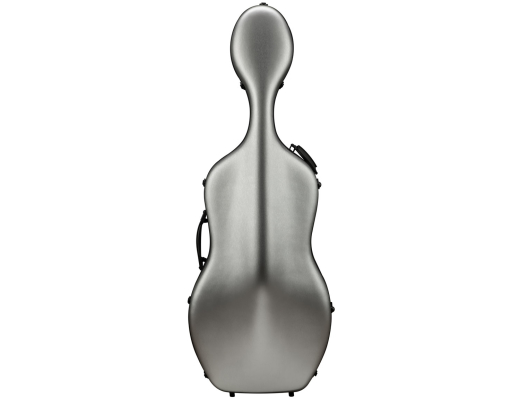 Eastman Strings - CACL30 Polycarbonate Cello Case with Wheels - Silver