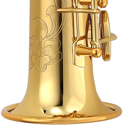 50-SX L\'alouette Sopranino Saxophone - Gold Lacquer