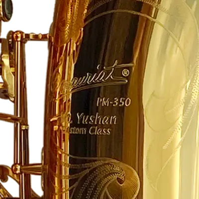 Bass Saxophone - Gold Laquer
